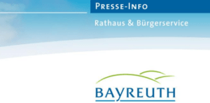 Banner Presse-Info Rathaus & Bürgerservice der Stadt Bayreuth